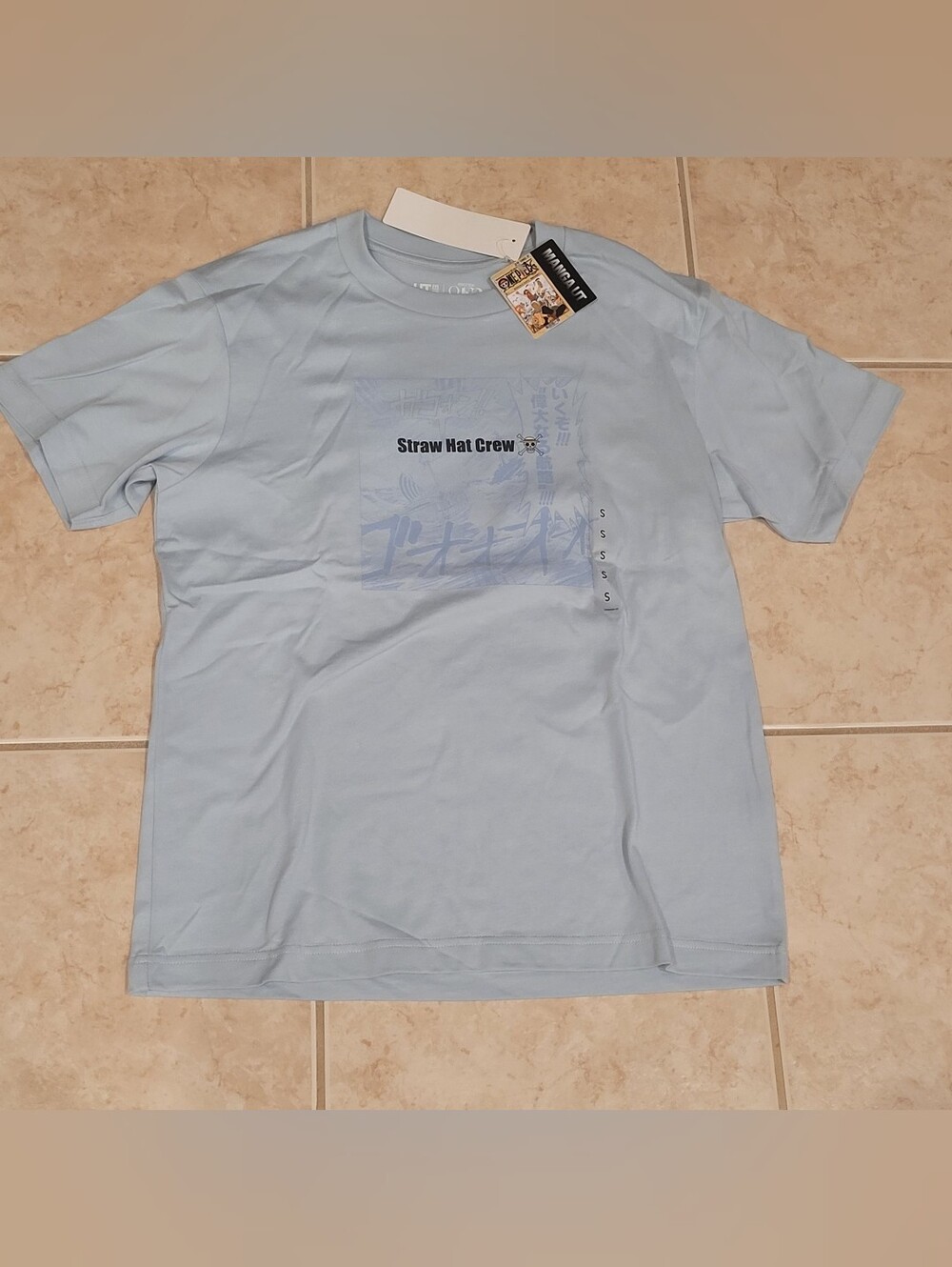 Uniqlo MANGA UT SHUEISHA 100th UT Graphic T-Shirt ONE PIECE XS (S size in Japan)
